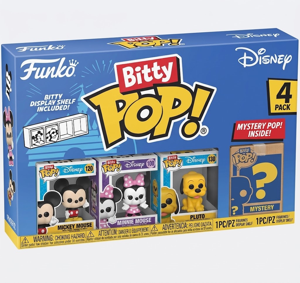 Funko Bitty POP! Disney / Mickey & Friends - Pack de 4 Figurines