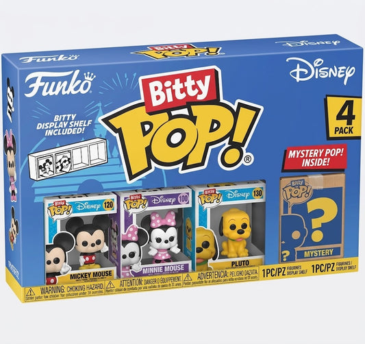 Funko Bitty POP! Disney / Mickey & Friends - Pack de 4 Figurines