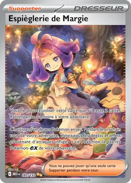 Espièglerie de Margie 183/135 - Mega Symphonia - Pokémon fr 2025