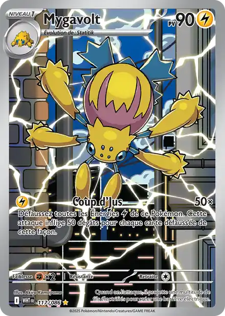 Mygavolt 117/086 - Flamme Blanche - Pokémon fr 2025